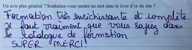 formation enrichissante autour de l'apprentissage de l'écriture à l'école primaire