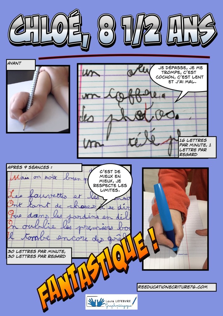 graphopédagogue
rééducation écriture
Laura Lefebvre
Association 5E
