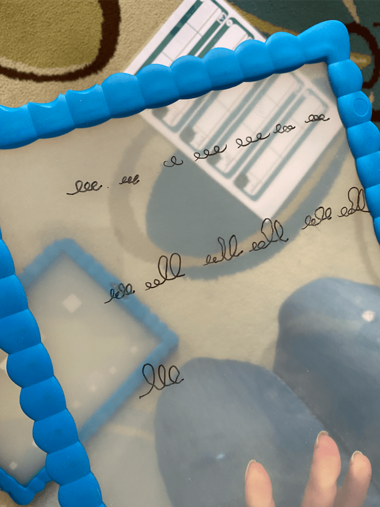 ardoise transparente effaçable